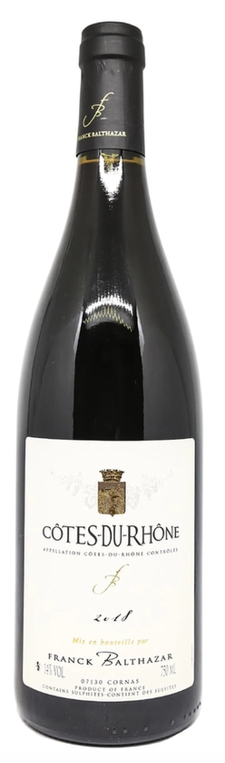 Cotes Du Rhone Applellation 2018 750