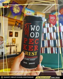 Woodpecker Lager Natural Wheat Beer