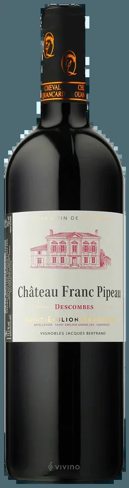 Chateau Franc Pipeau Saint Emilion Grand Cru Wine