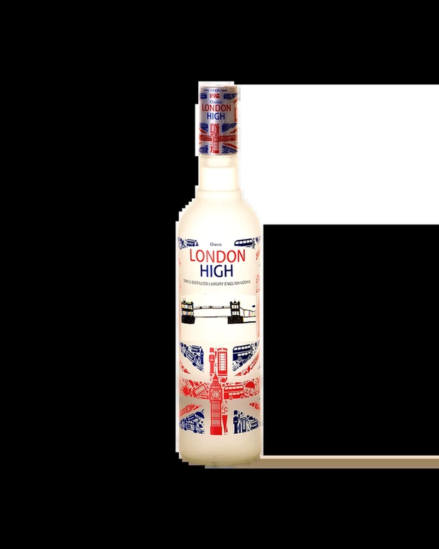 Oasis London High Triple Distilled English Vodka Orange Flavoured.