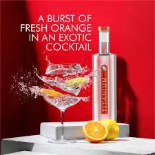 Titanium Triple Distilled Orange Vodka