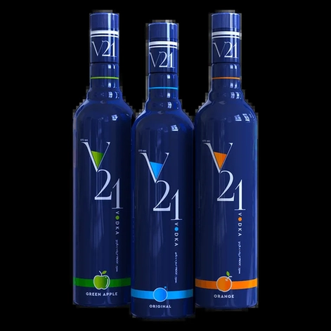 V21 Vodka Green Apple