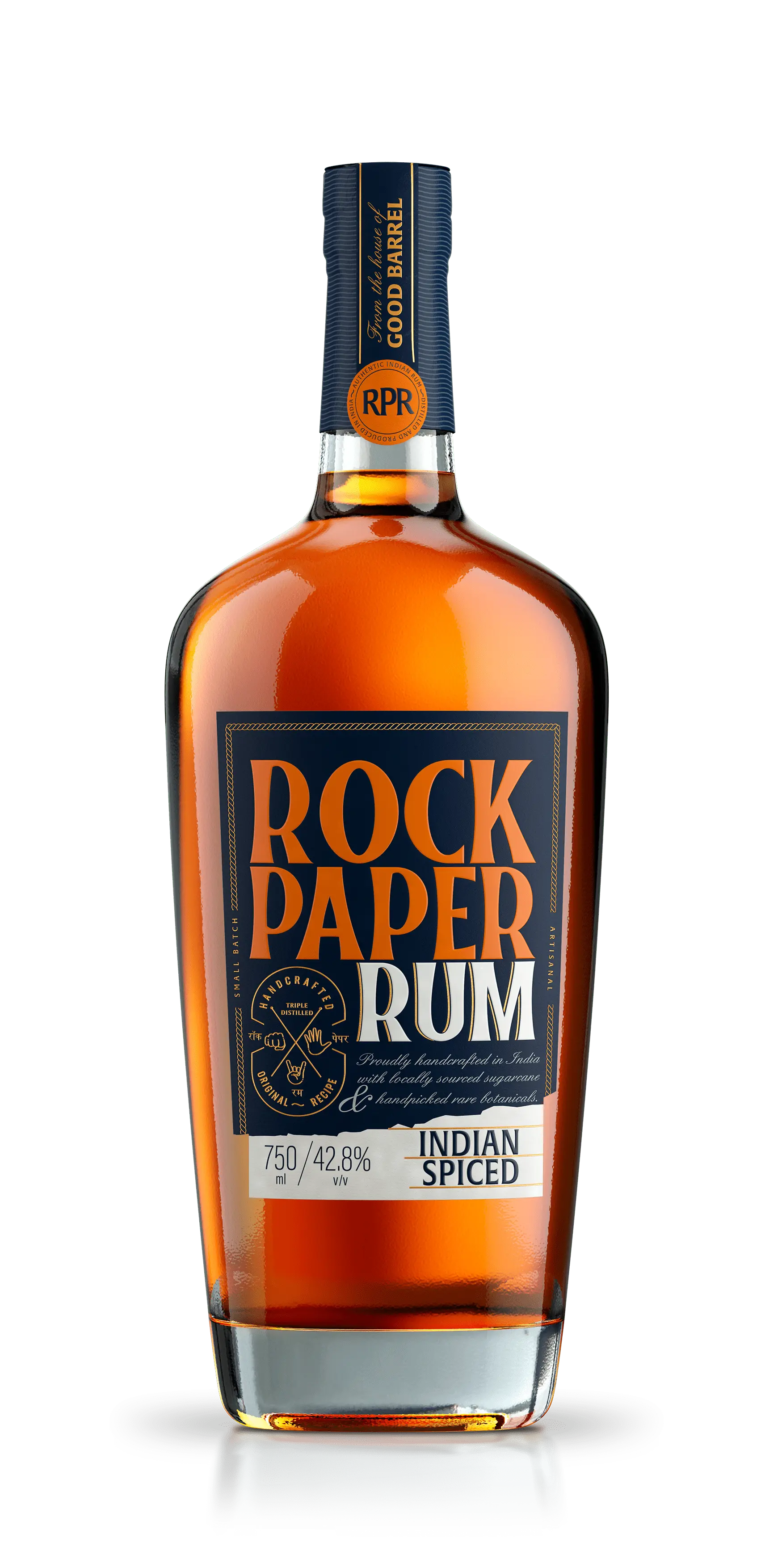 Rock Paper Rum Indian Spiced