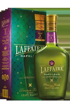 Laffaire Napoleon Premium French Blended Grape Brandy