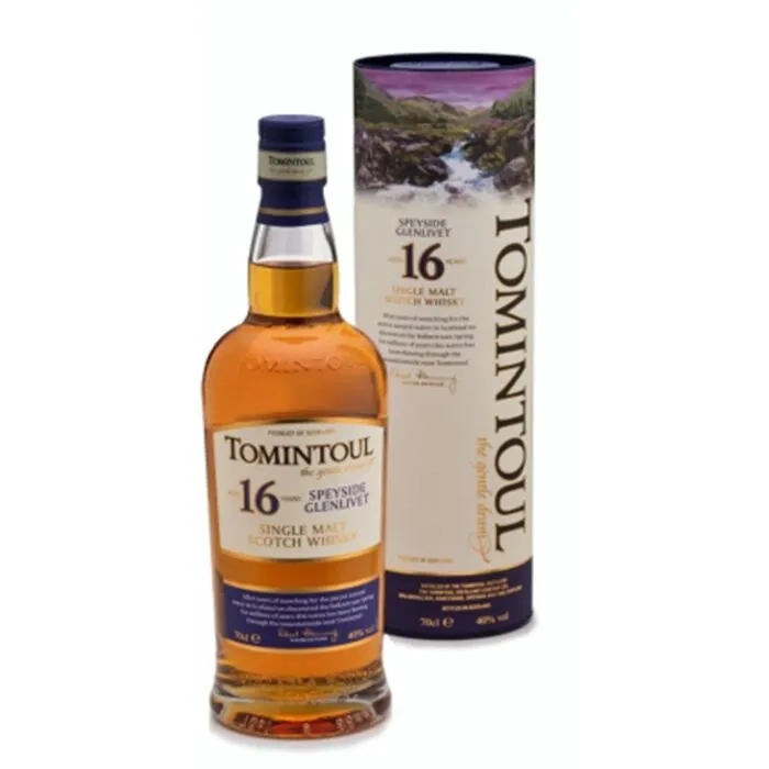 Tomintoul Speyside Glenlivet Single Malt Aged 16 Years