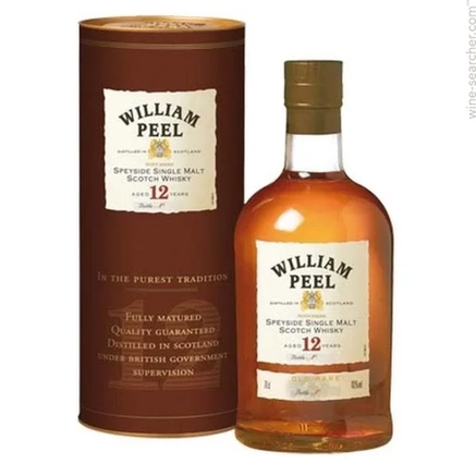 William Peel Speyside Single Malt Scotch Whisky 12 Years