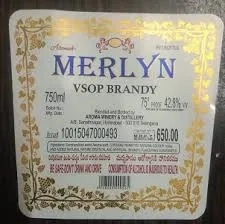 Aromas Merlyn VSOP Brandy