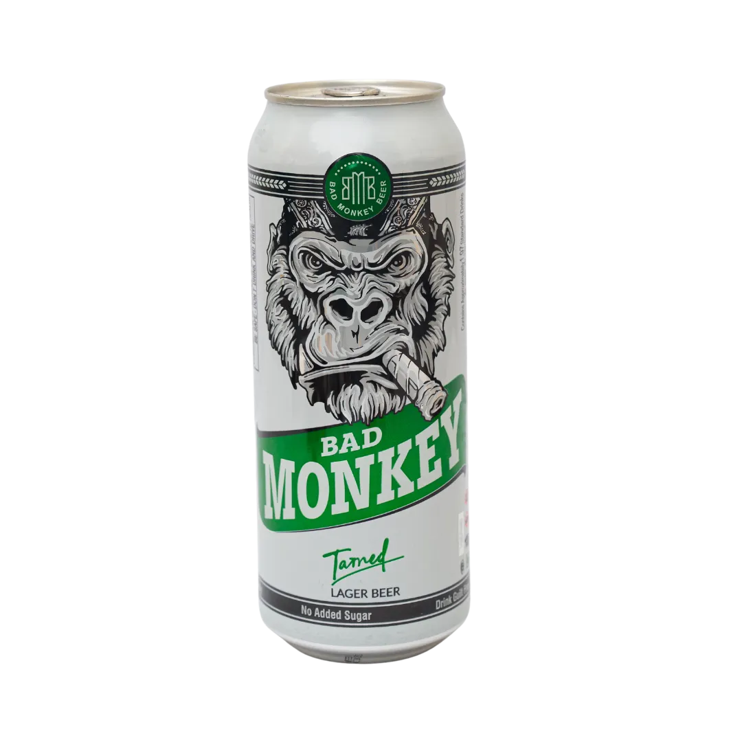 Bad Monkey Tamed Lagr Beer