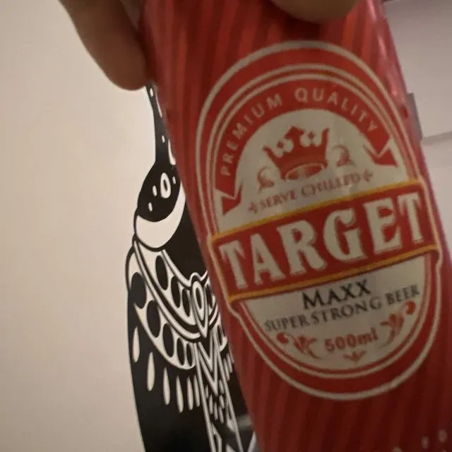 Target Maxx Super Strong Beer Can