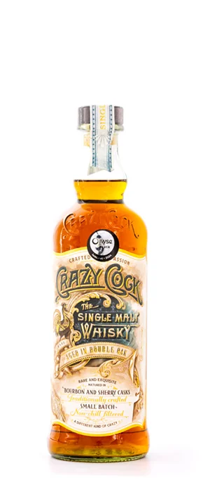 Crazy Cock Double Oak Single Malt Whisky