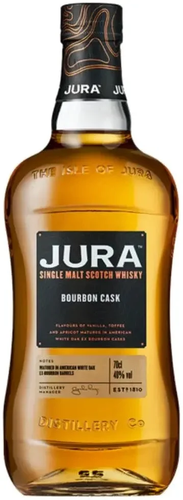 Jura Single Malt Scotch Whisky Bourbon Cask