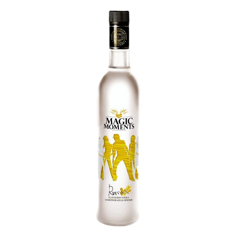 Magic Moments Remix Lemon Grass & Ginger Premium Flavoured Vodka