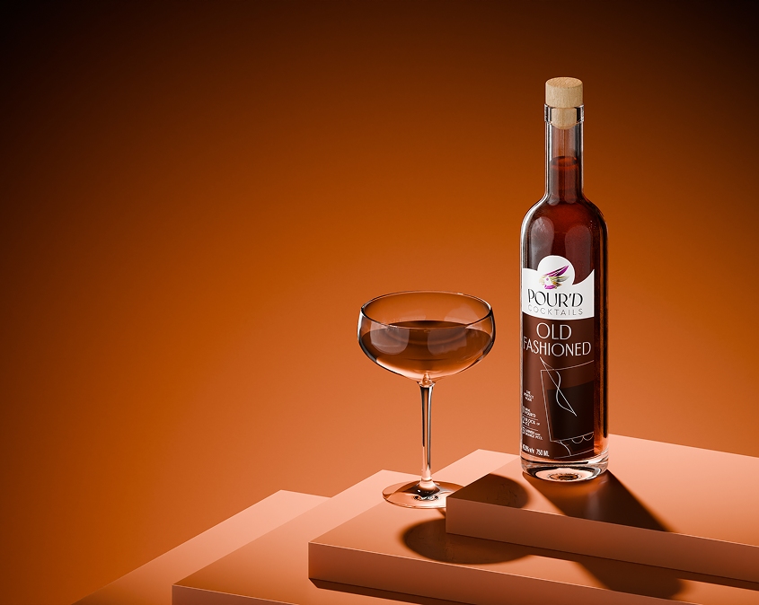 Pour'd Old Fashioned Cocktails