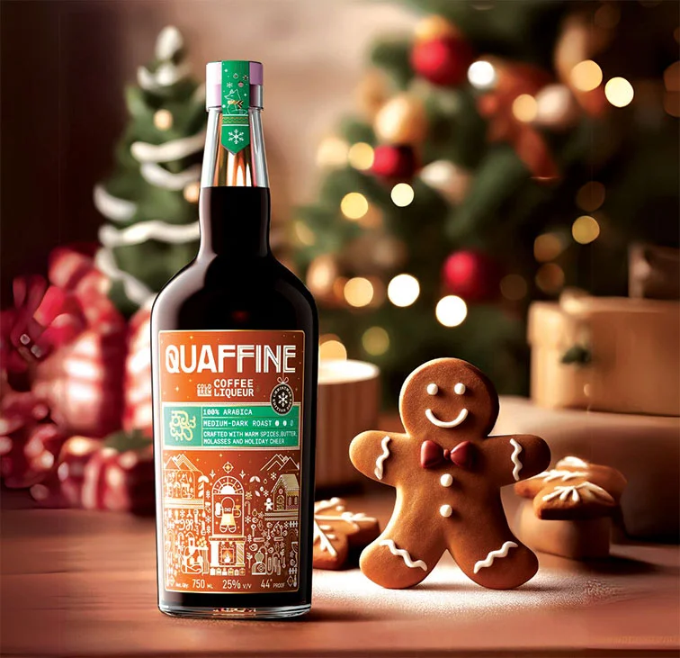 Quaffine Coffee Liqueur Christmas Edition