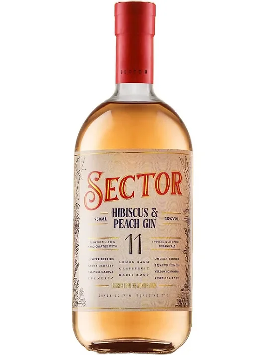 Sector Hibiscus & Peach Gin