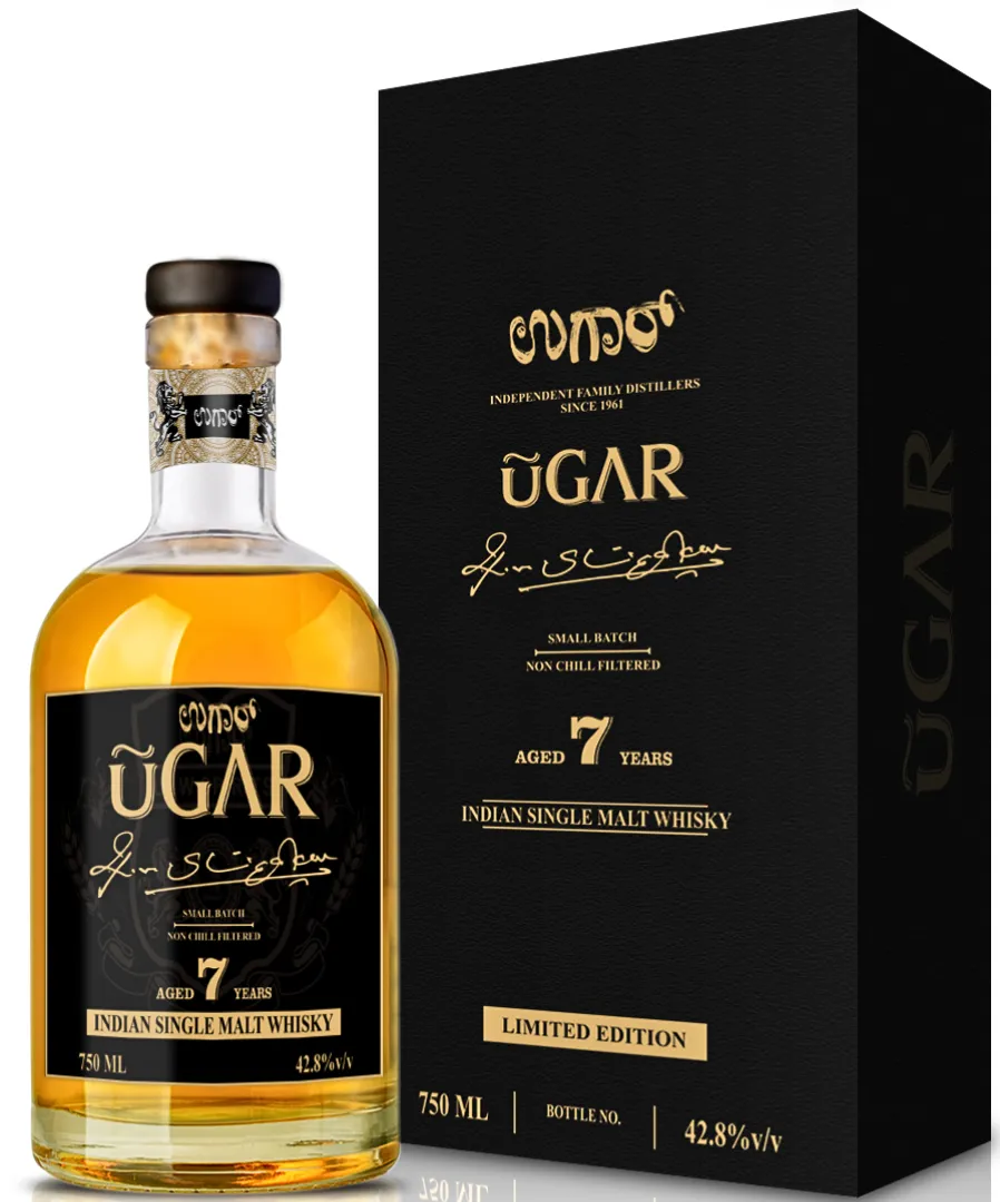 Ugar 7 Years Old Indian Single Malt Whisky