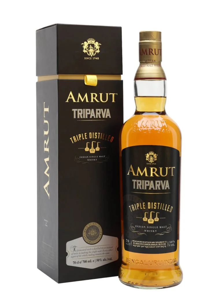 Amrut Triparva Triple Distilled Indian Single Malt Whisky