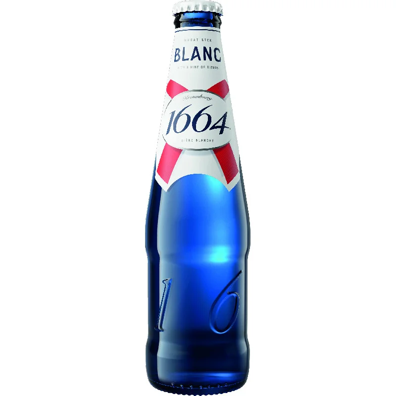 Biere Blanche Blanc Kronenbourg 1664 French Beer