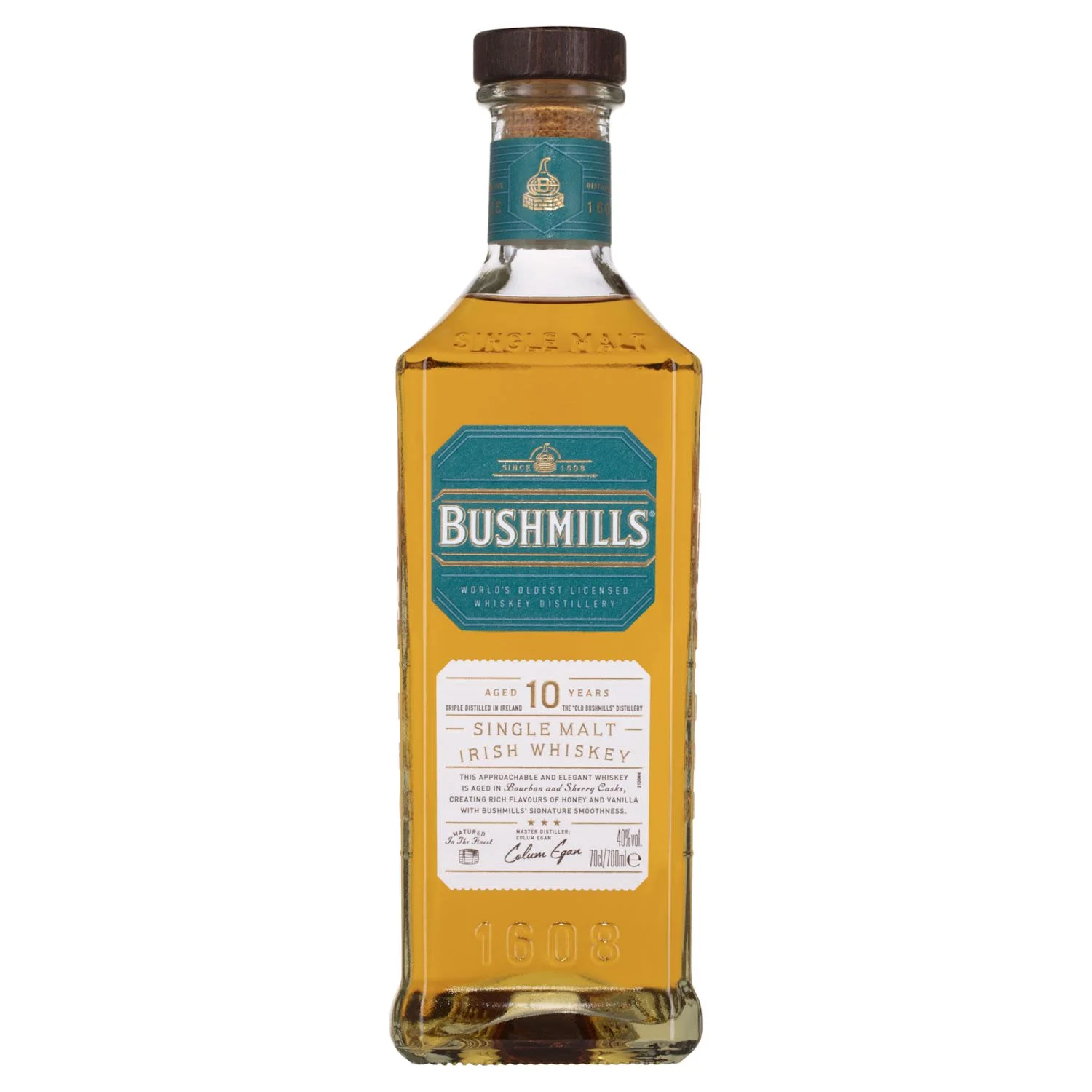 Bushmills Aged 10 Years Single Malt Irish Whiskey