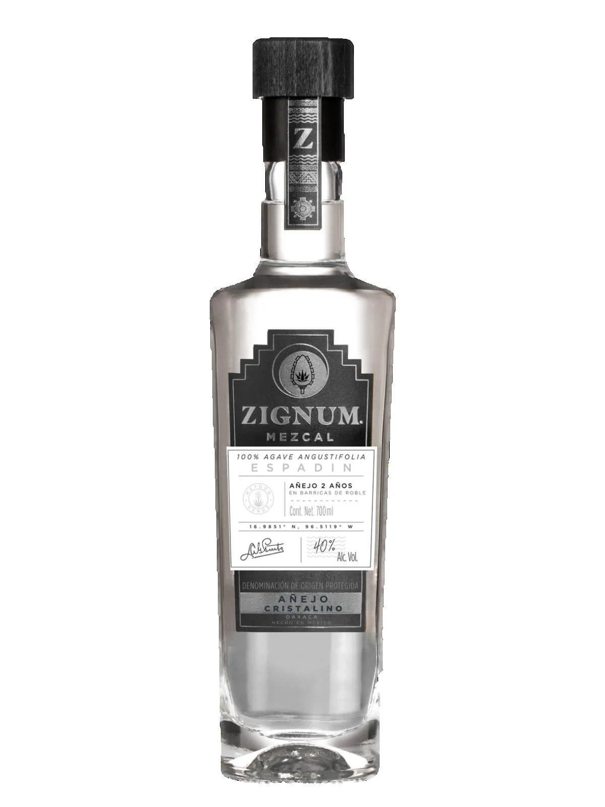 Mezcal Zignum Anejo Cristalino